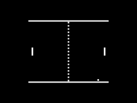 pong screenshot