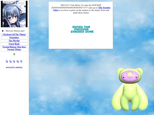 stickerredirect screenshot