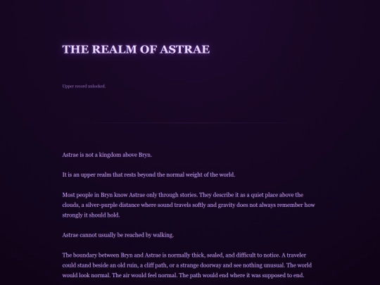 astrae screenshot