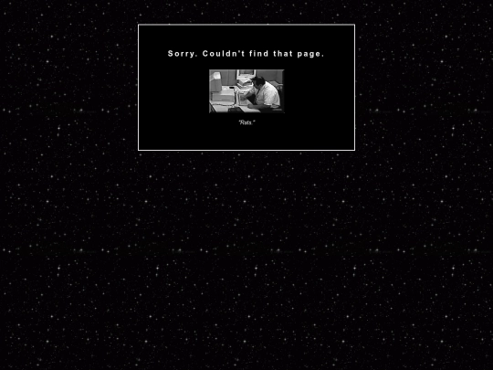 not_found screenshot