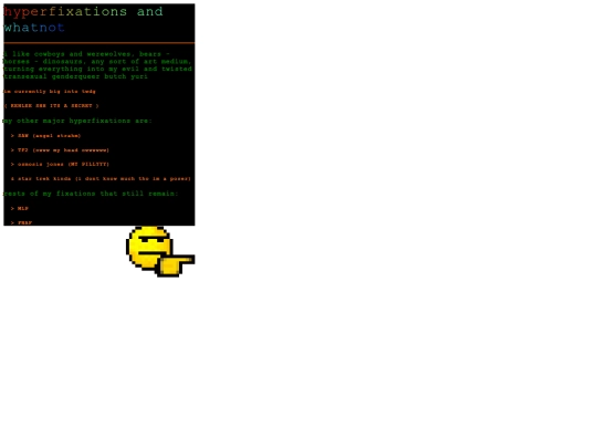 interests screenshot