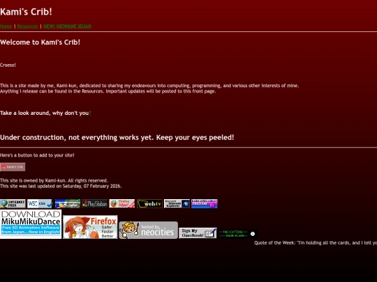 index screenshot