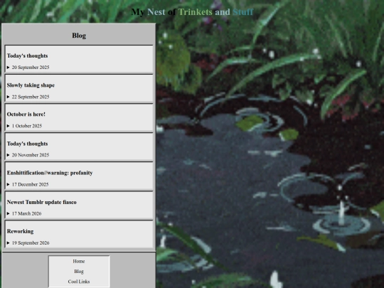 blog screenshot
