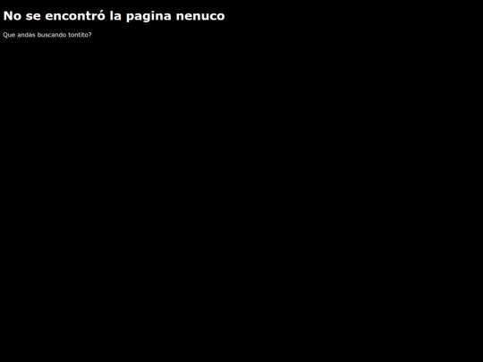 not_found screenshot