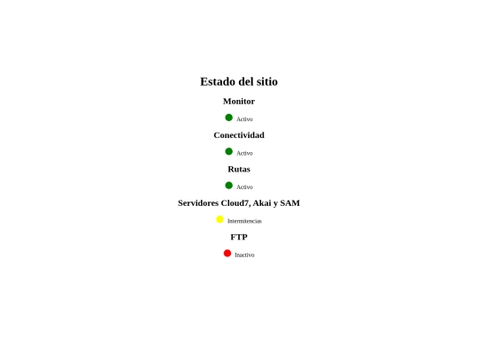 status screenshot