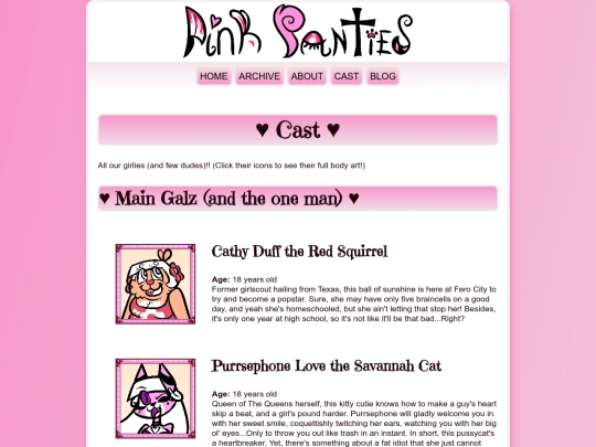 characters screenshot