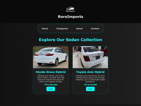 sedan screenshot