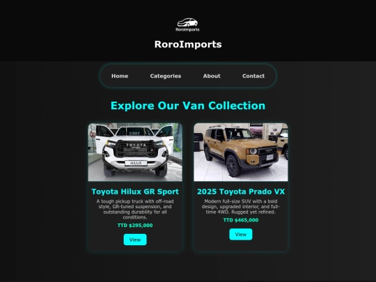 van screenshot
