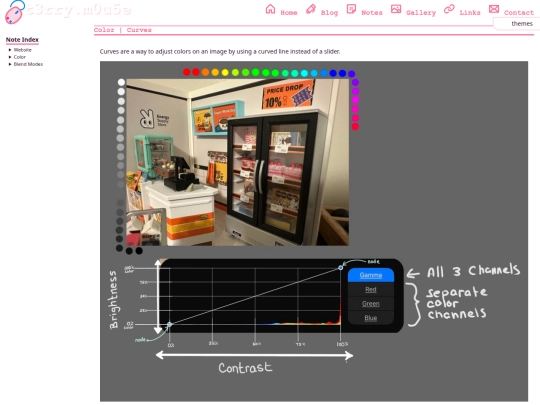 notes/curves screenshot