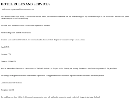 rules screenshot