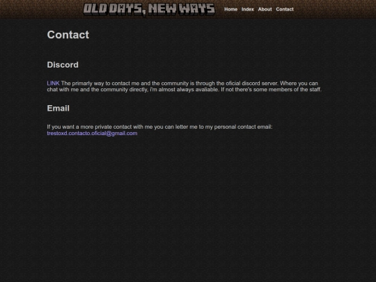 C/wiki/OldDays_NewWays/wiki-contact screenshot