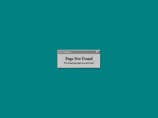 not_found screenshot