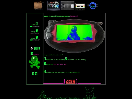 status screenshot