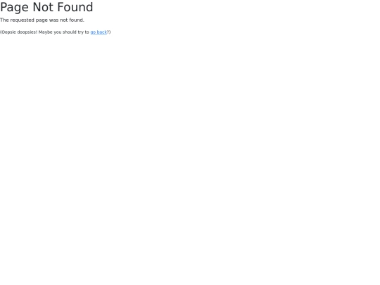 not_found screenshot