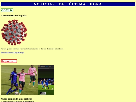 noticias screenshot