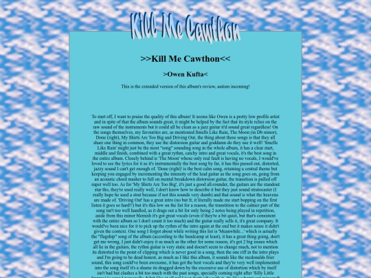killmecawthon screenshot