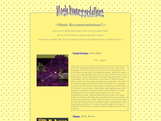 music screenshot