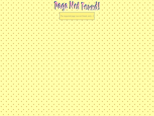 not_found screenshot