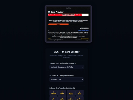A1234/Matrix Arena -  Battle Card Creator 00  screenshot
