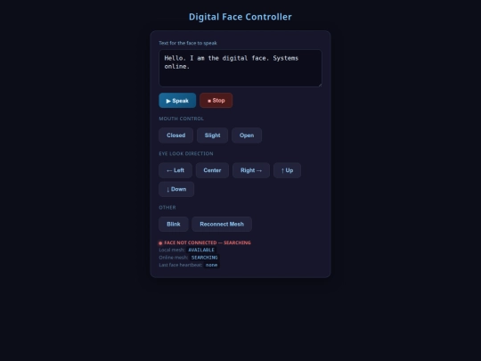 Aaa3/New robot face controls online screenshot