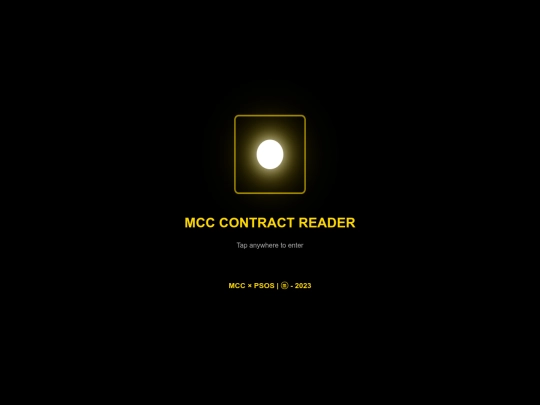 Alll/MCC CONTRACT READER - ONLINE screenshot