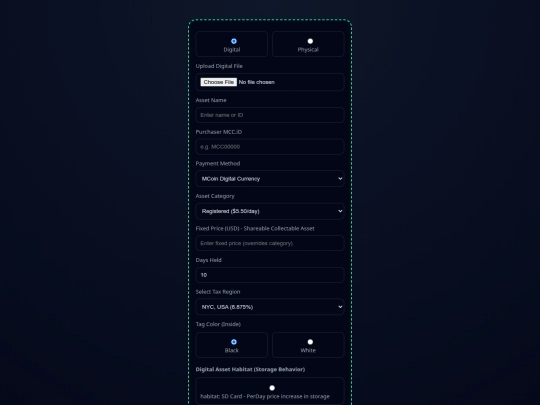 Alll/Master MCC ecosystem price tagger screenshot