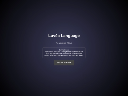 Luvéa Language./Luvéa Language screenshot