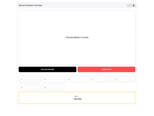 Mcard Valuation Terminal /MCard Valuation Reader - no camera 14  screenshot
