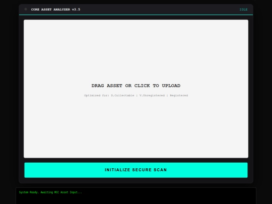 Seller and viewer /MCard Valuation Test 17  screenshot