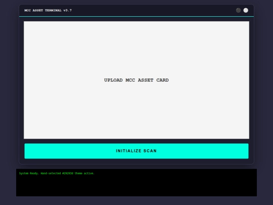 Seller and viewer /MCard Valuation Test 19  screenshot