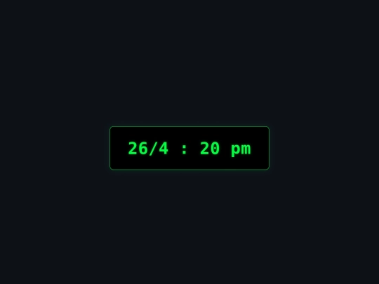The Fourths Clock System/The Fourths Digital Watch screenshot