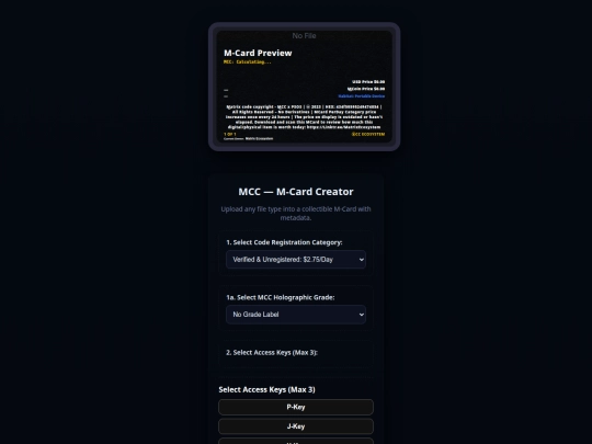 Wallet update fix/MCC - Master Ecosystem MCard display  screenshot