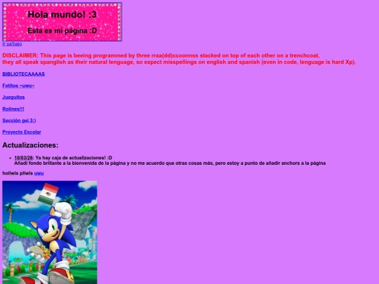 index screenshot