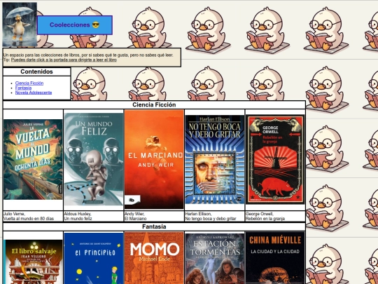 libraries/coleccion screenshot