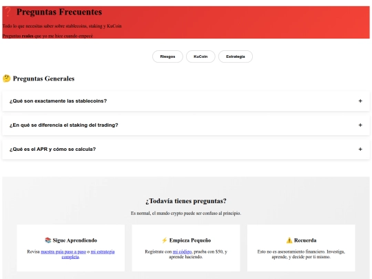 faq screenshot