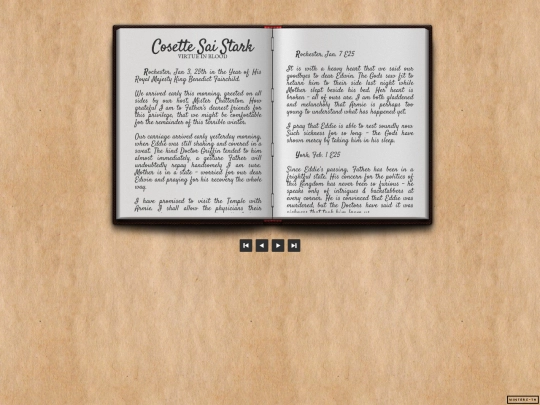 diary screenshot