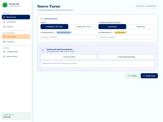 decatta-turnos screenshot