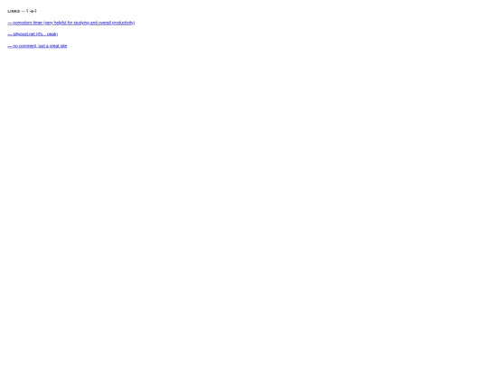 links screenshot