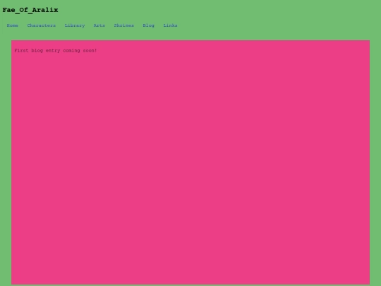 blog screenshot