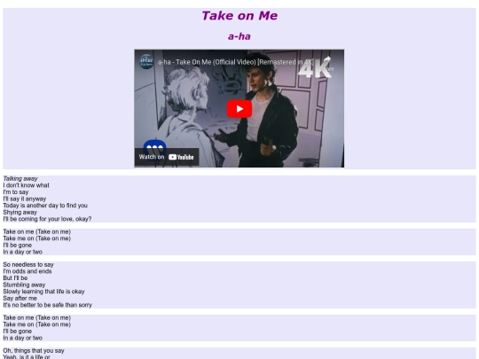 pages/musicas/take_on_me screenshot