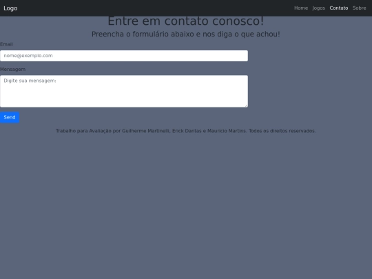 pages/trab_final/Contato screenshot