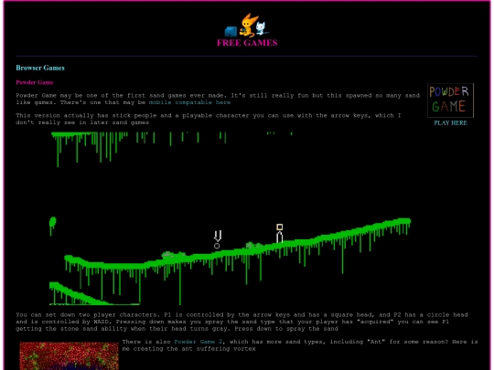 gamesRun screenshot