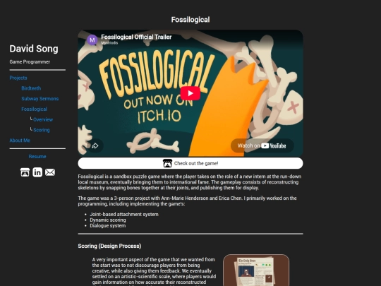 games/fossilogical screenshot