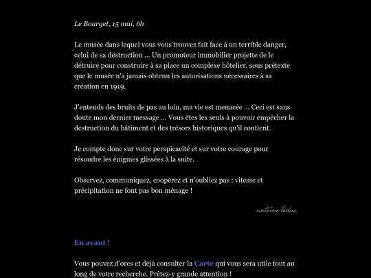 Jeu de Piste Antoine Leduc v6 screenshot