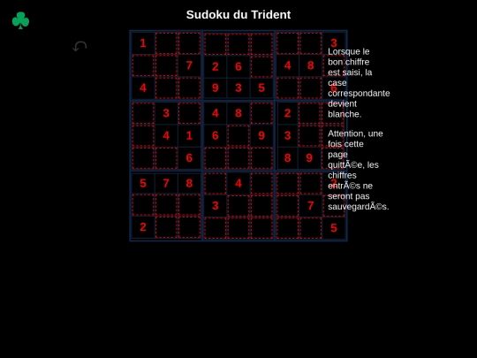 sudoku2 screenshot