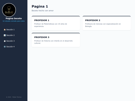 bocetopagina screenshot