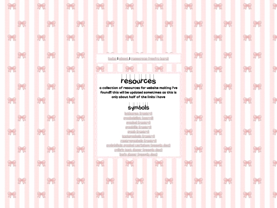 resources screenshot