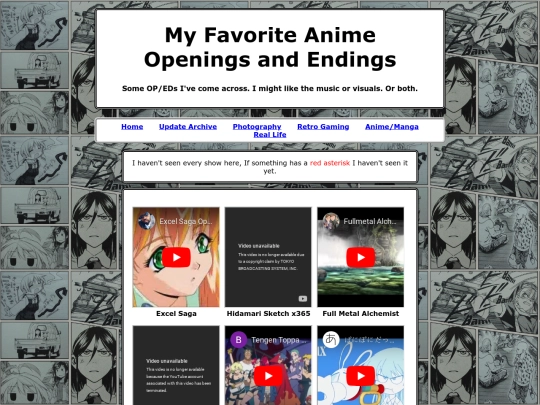 pages/animemanga screenshot