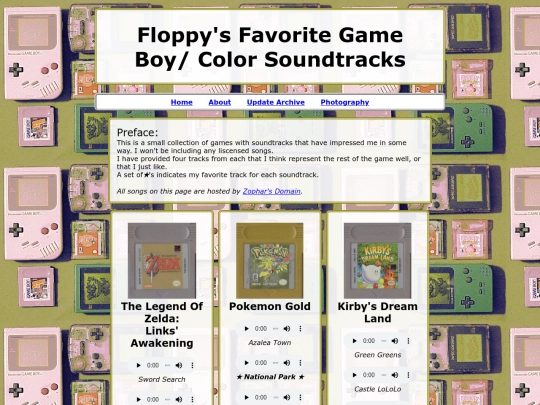 pages/gaming/gb/music screenshot