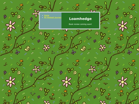redwall-books/loamhedge screenshot